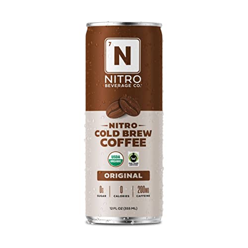 312k9tqs11L.jpg NITRO BEVERAGE CO Organic Nitro Cold Brew Coffee, 12 FZ - Image 1