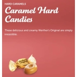 Werthers Original Hard Caramel Candy 30oz (2pk) Individually Wrapped w/CC Sweets & Snacks Bag Clip - Image 2