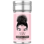 AnWoor Wax Stick for Hair, Hair Pomade Stick Smoothing & Slick Stick for Wigs Non-greasy Styling Hair Wax Stick for Flyaways