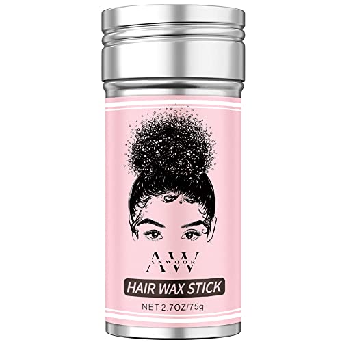 41Ek8dWlP8L.jpg AnWoor Wax Stick for Hair, Hair Pomade Stick Smoothing & Slick Stick for Wigs Non-greasy Styling Hair Wax Stick for Flyaways - Image 1