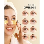 Maskiss 30-Pairs 24K Gold Under Eye Patches, Eye Mask, Eye Patches for Puffy Eyes, Eye Masks for Dark Circles and Puffiness, Collagen Skin Care Products - Image 5