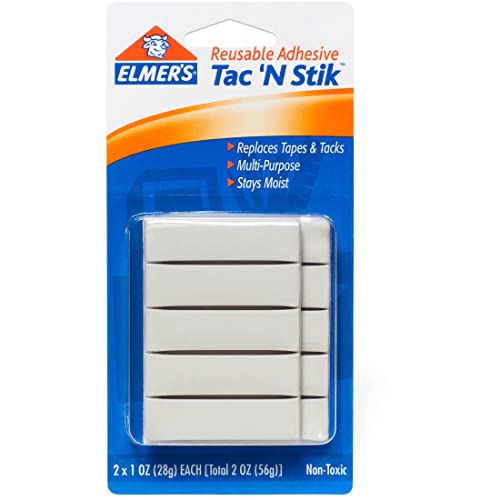 41KYsFvoGQL.jpg Elmer's Tac 'N Stik Reusable Adhesive - Image 1