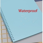 Yansanido Spiral Notebook, 4 Pcs 8.3 Inch x 5.9 Inch A5 Thick Plastic Hardcover 7mm College Ruled 4 Color 80 Sheets -160 Pages Journals for Study and Notes (4) - Image 8