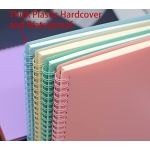 Yansanido Spiral Notebook, 4 Pcs 8.3 Inch x 5.9 Inch A5 Thick Plastic Hardcover 7mm College Ruled 4 Color 80 Sheets -160 Pages Journals for Study and Notes (4) - Image 9