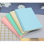 Yansanido Spiral Notebook, 4 Pcs 8.3 Inch x 5.9 Inch A5 Thick Plastic Hardcover 7mm College Ruled 4 Color 80 Sheets -160 Pages Journals for Study and Notes (4) - Image 4