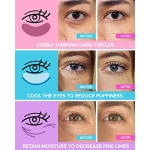 Maree Eye Gel Pads - Reduce Wrinkles, Puffy Eyes, Dark Circles, Eye Bags - Natural Marine Collagen Eye Gels with Hyaluronic HA - Anti Aging Eye Mask Patches & Face Moisturizer - Image 8