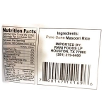 Asian Kitchen Crystal Sona Masoori Aged Rice 10-Pound Bag, 10lbs (4.54kg) Short Grain Rice ~ All Natural | Gluten Friendly | Vegan | Indian Origin | Export Quality - Image 2