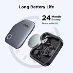 UGREEN FineTrack Air Tracker Tags (iOS Only) 4 Pack, 2-Year Replaceable Battery Bluetooth Tracker Compatible with Apple Find My, Item Finder Smart Tag for Keys, Luggage - [Apple Find My Certified] - Image 6