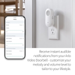 Arlo Video Doorbell 2K + Chime 2 (2nd Gen, Latest Release), Wireless or Wired Option, 2-Way Audio, Night Vision, Head to Toe View, Package Detection, Person & Vehicle Recognition, 1-Month Secure Plan - Image 6