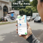UGREEN FineTrack Air Tracker Tags (iOS Only) 4 Pack, 2-Year Replaceable Battery Bluetooth Tracker Compatible with Apple Find My, Item Finder Smart Tag for Keys, Luggage - [Apple Find My Certified] - Image 4