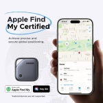 UGREEN FineTrack Air Tracker Tags (iOS Only) 4 Pack, 2-Year Replaceable Battery Bluetooth Tracker Compatible with Apple Find My, Item Finder Smart Tag for Keys, Luggage - [Apple Find My Certified] - Image 3