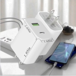 2 Pack USB C Charger Block, Dual Port Type C Wall Charger Fast Charging 20W Power Adapter Cube for iPhone 14/14 Pro/14 Pro Max/14 Plus/13/12/11, XS/XR/X, iPad, Samsung, More - Image 7
