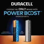 Duracell Coppertop Double AA Batteries with Power Boost Ingredients, 4 Count (Pack of 1) Long-lasting Alkaline Double AA Battery for Household and Office Devices - Image 3