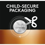 Duracell 2032 Lithium Battery, 8 Count (Pack of 1), Child Safety Features, Compatible with Key Fob, Tea Light Candles and Other Devices, CR2032 Battery - Image 5