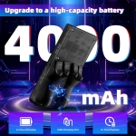 R36MAX Retro Handheld Game Console, Retro Gaming Console with 64G Built-in 18000+ Classic Games, 4.0 Inch 720x720 IPS Screen, Portable Handheld Linux System, 4000mAh Battery (Black) - Image 6