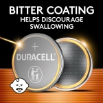 Duracell 2032 Lithium Battery, 8 Count (Pack of 1), Child Safety Features, Compatible with Key Fob, Tea Light Candles and Other Devices, CR2032 Battery - Image 4